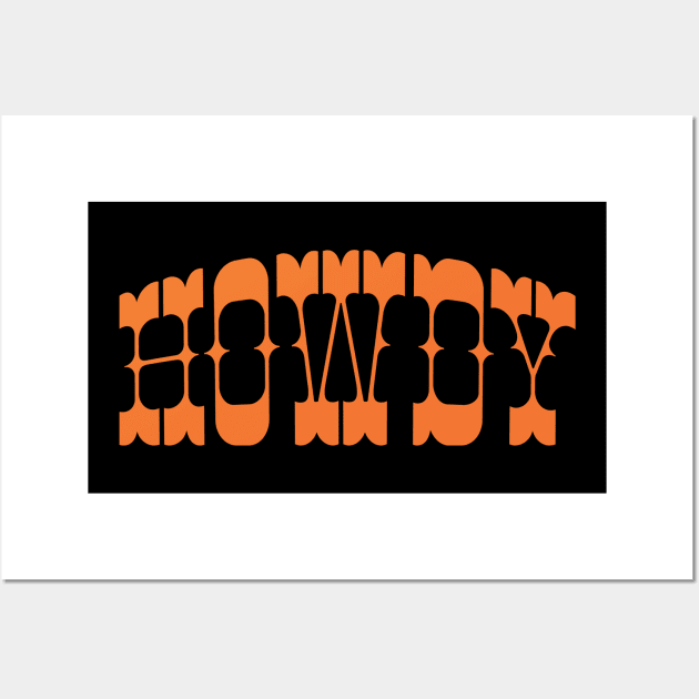 howdy Wall Art by ölümprints